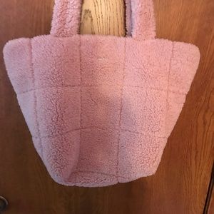 DKNY Sherpa tote bag